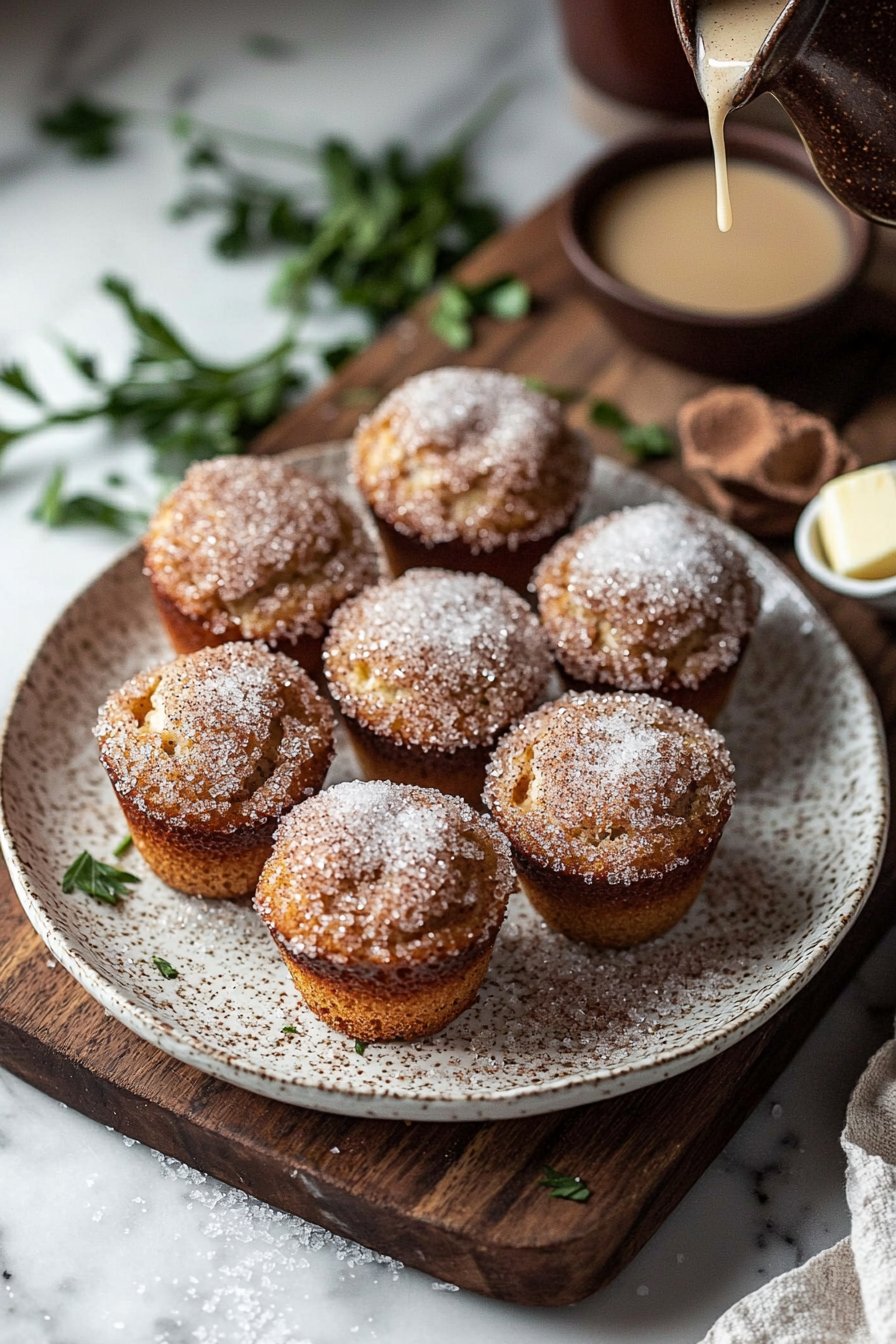 Cinnamon Sugar Donut Muffins