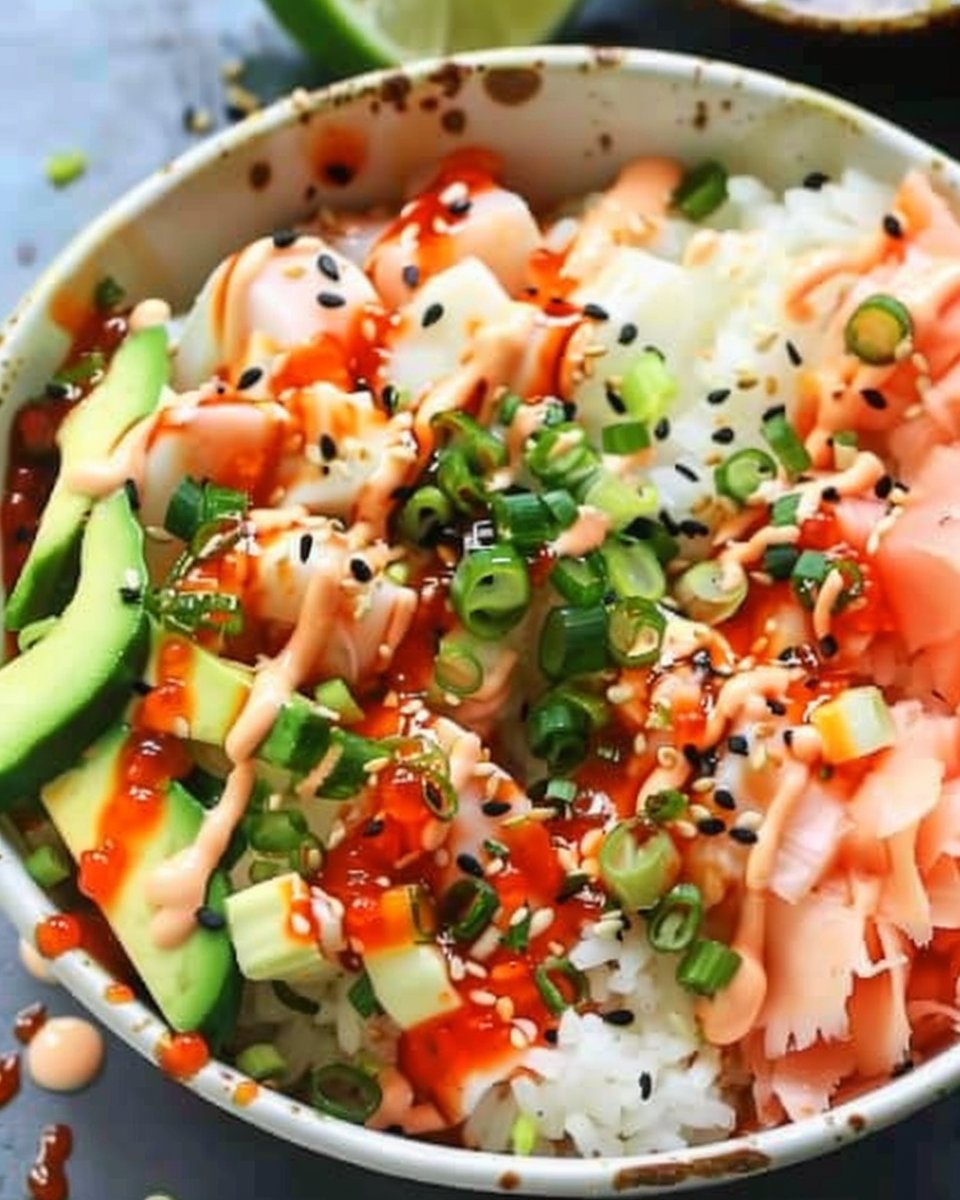 California Roll Sushi Bowls
