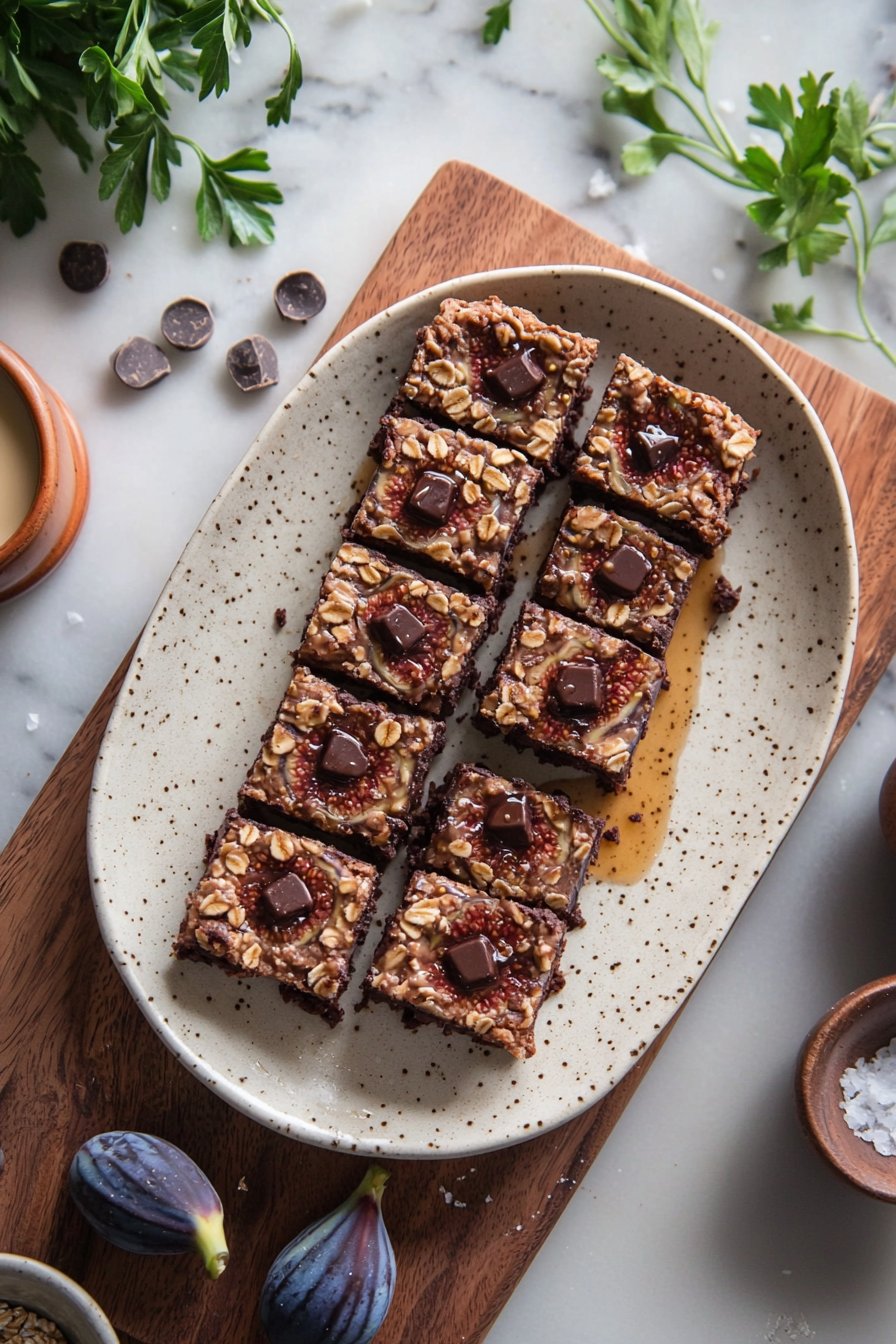 Chocolate Fig Bars