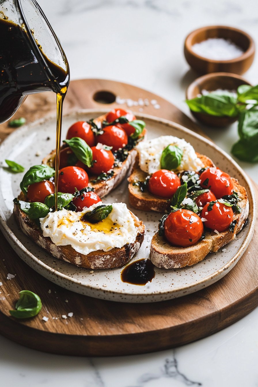 Burrata Bruschetta