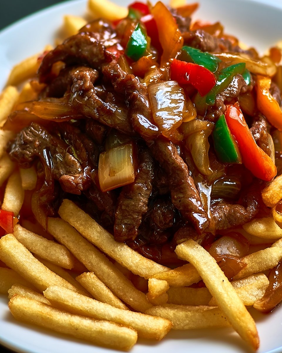 Sizzling Beef Pepper Plate