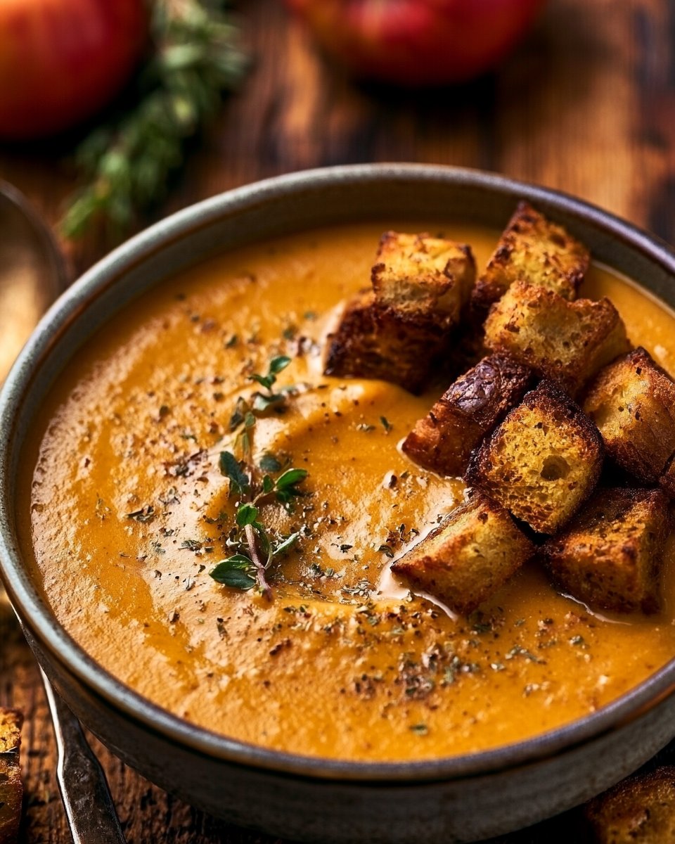 Creamy 20-Minute Copycat Roasted Apple Maple Pumpkin Soup