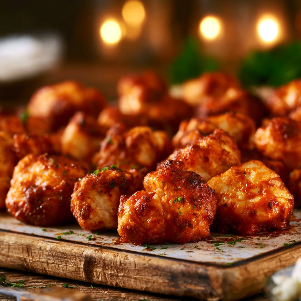 Quick Healthy Low-Carb Buffalo Chicken Bites