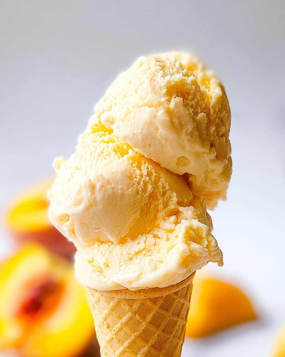 Peach Ice Cream