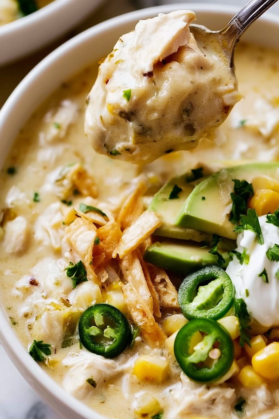 Creamy White Chicken Chili