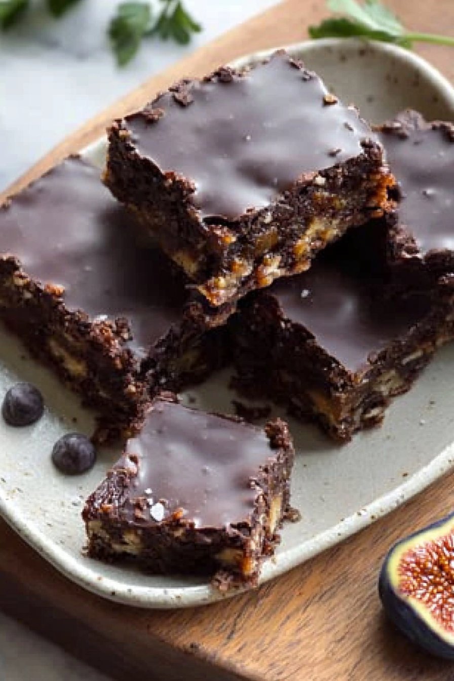 Chocolate Fig Bars