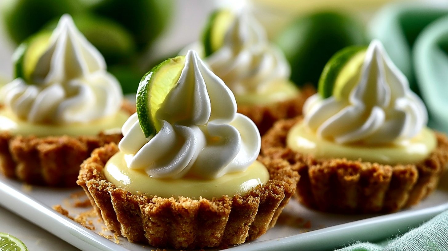 Easy Mini No Bake Key Lime Pies