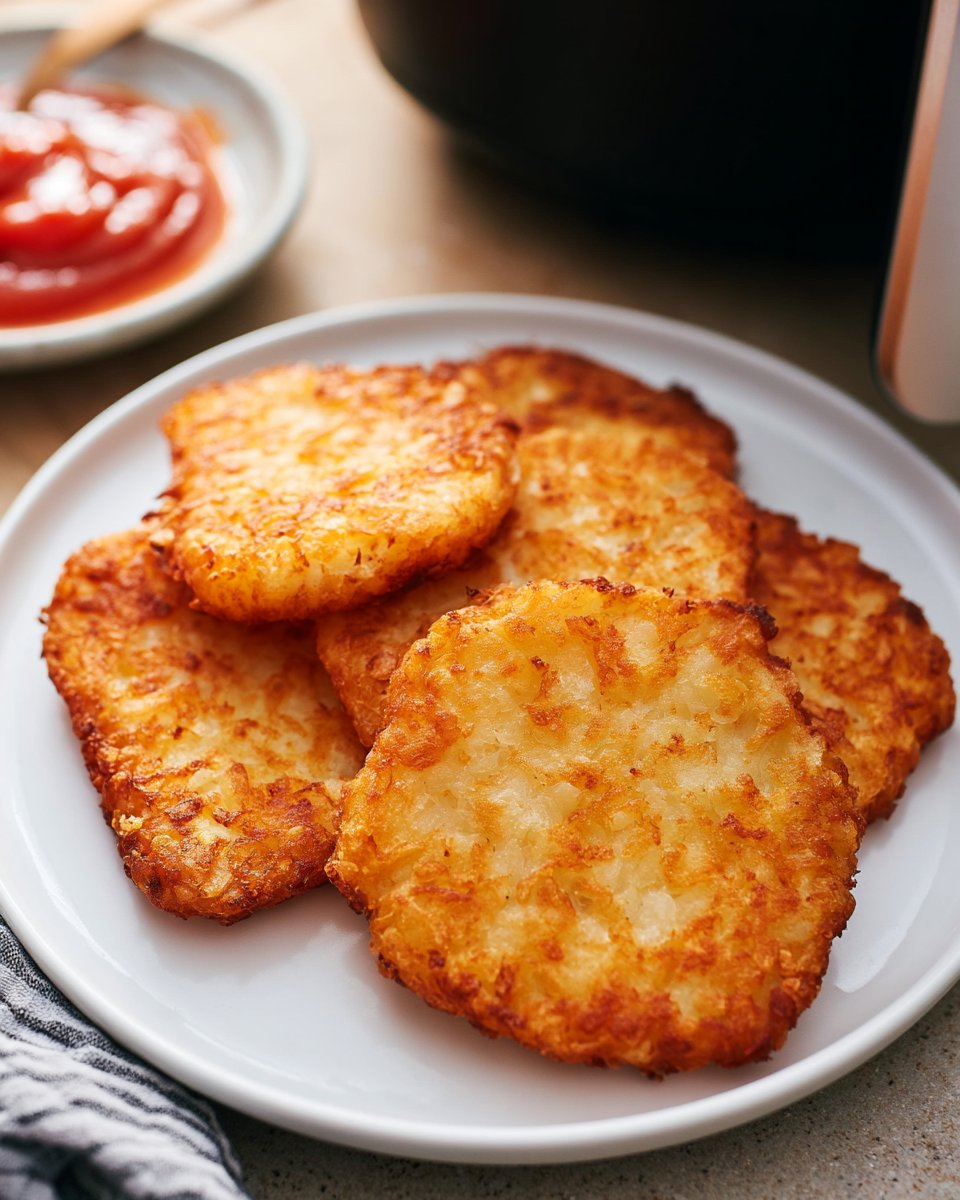 Frozen Hash Browns in an Air Fryer