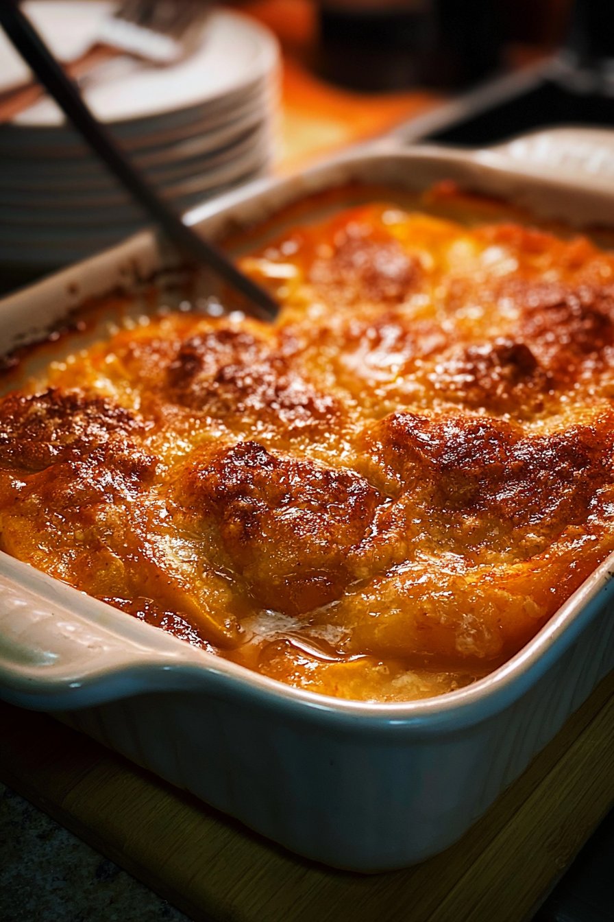 Easy Peach Cobbler Recipe