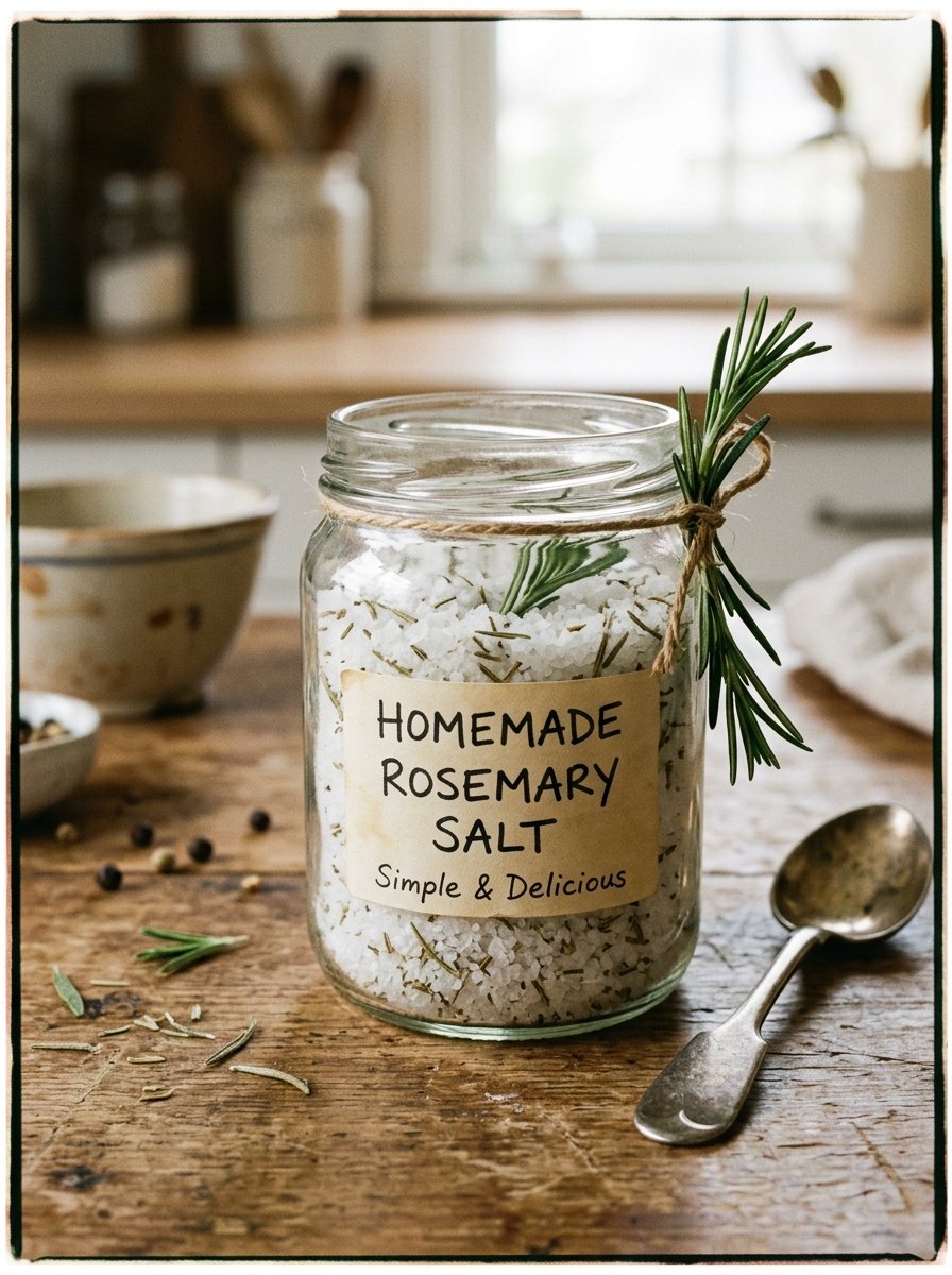 Homemade Rosemary Salt