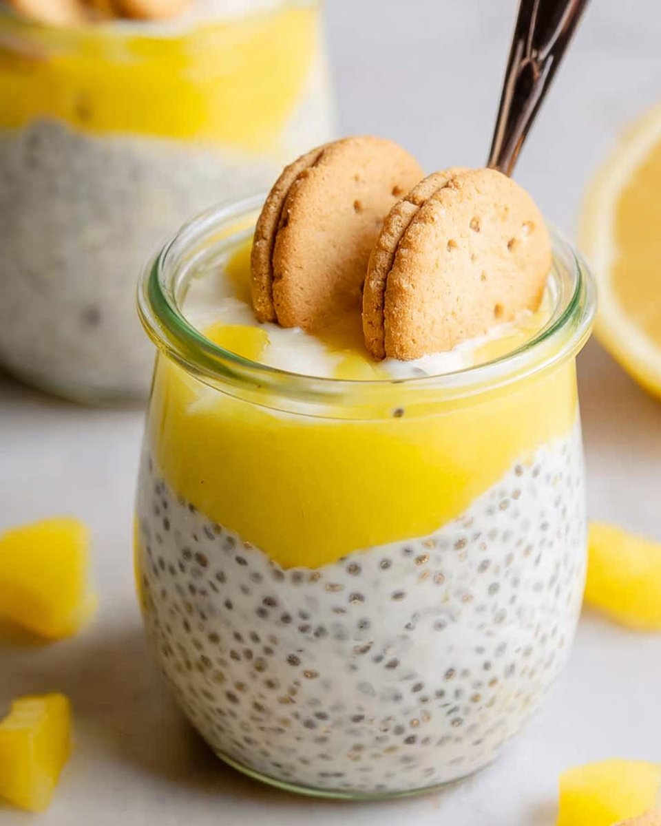 Protein Lemon Cream Pie Chia Seed Pudding Recipe