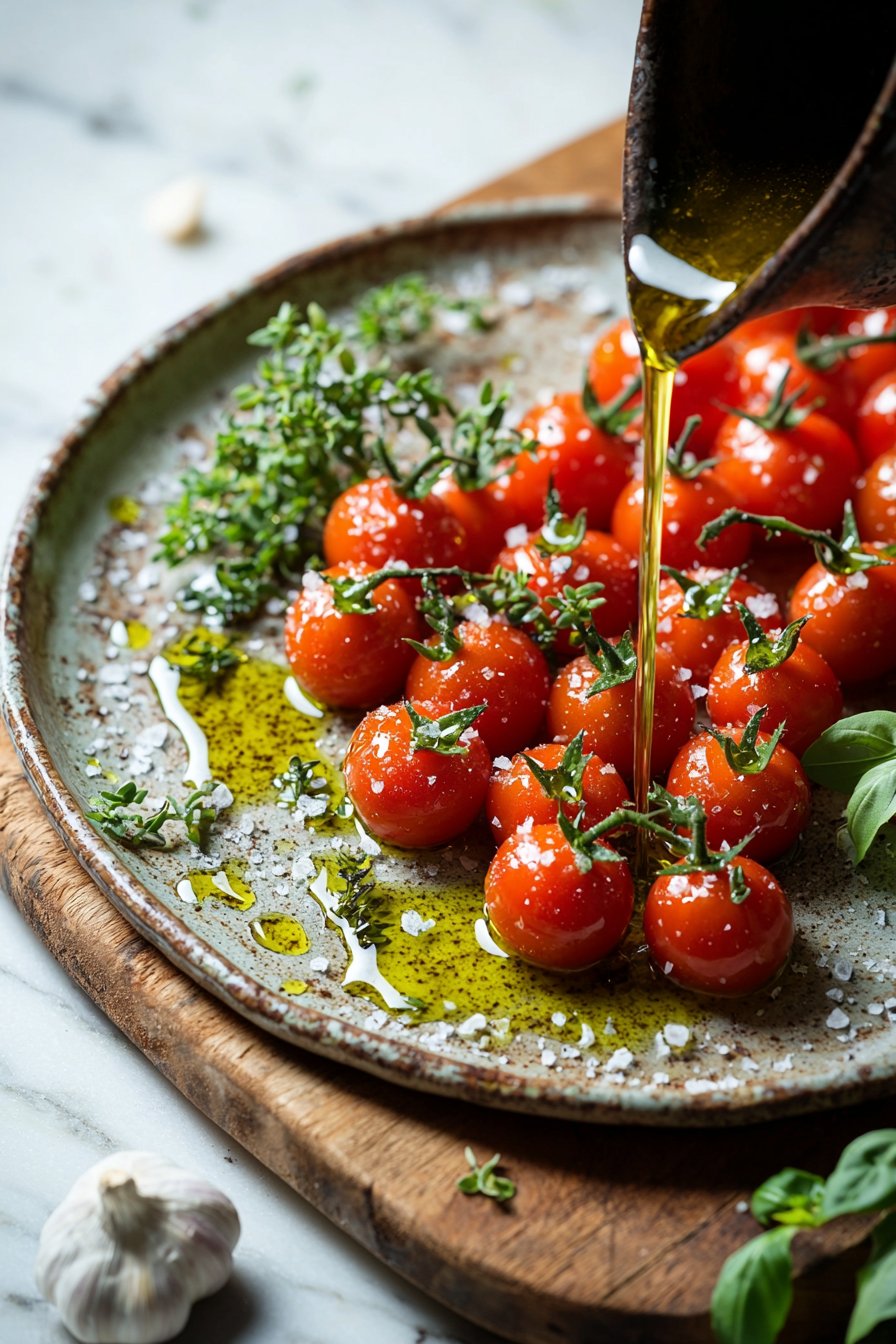 Herb-Marinated Cherry Tomatoes