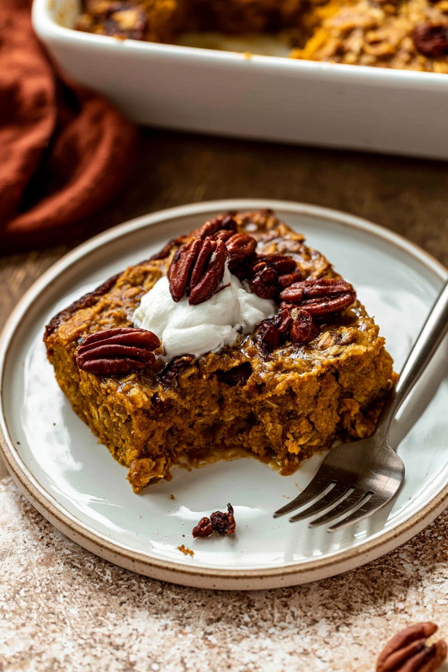 Pumpkin Baked Oatmeal