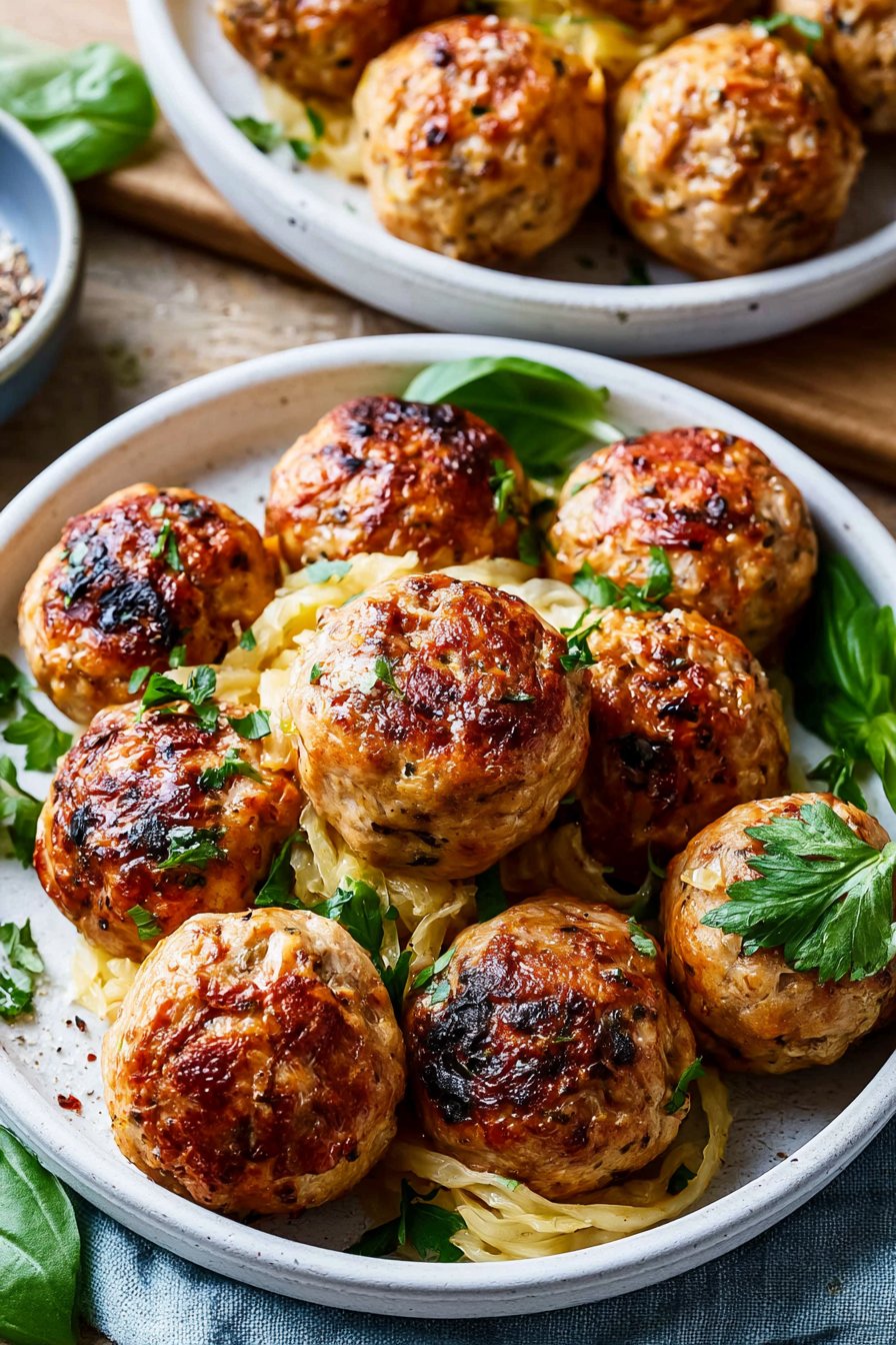 Air Fryer Turkey Meatballs