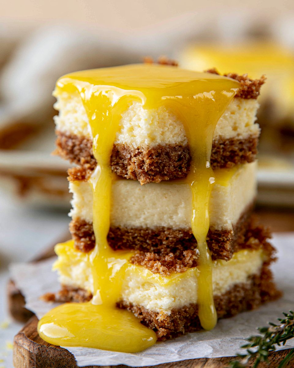 Lemon Cheesecake Bars
