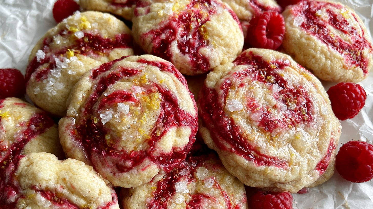 Lemon Raspberry Cookies
