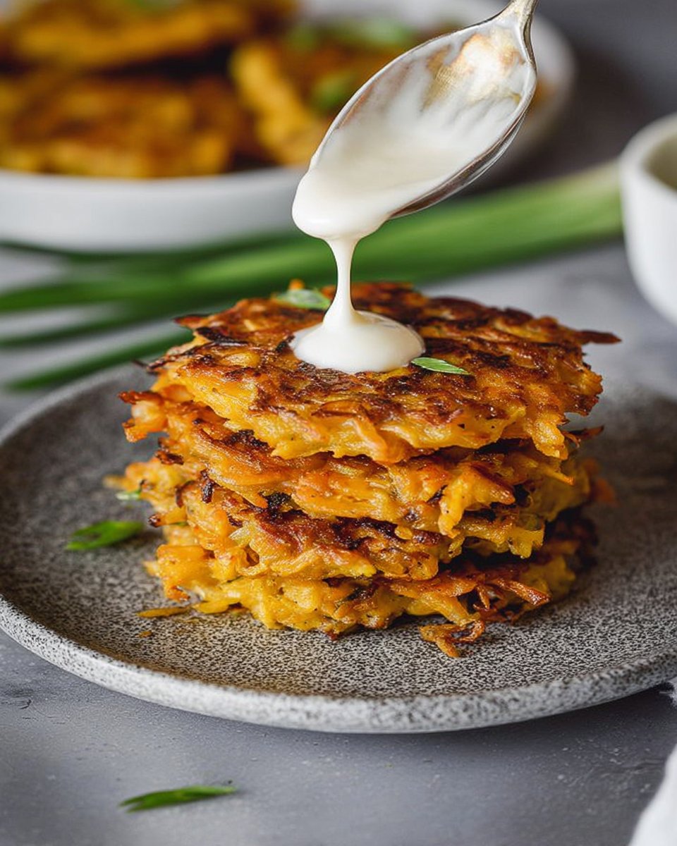 Pumpkin Potato Pancakes (Latkes)