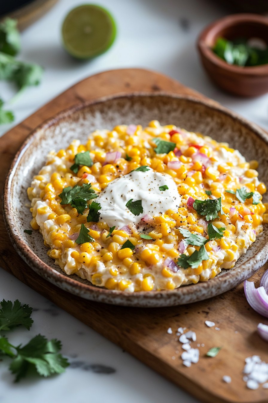 Easy Mexican Corn Dip
