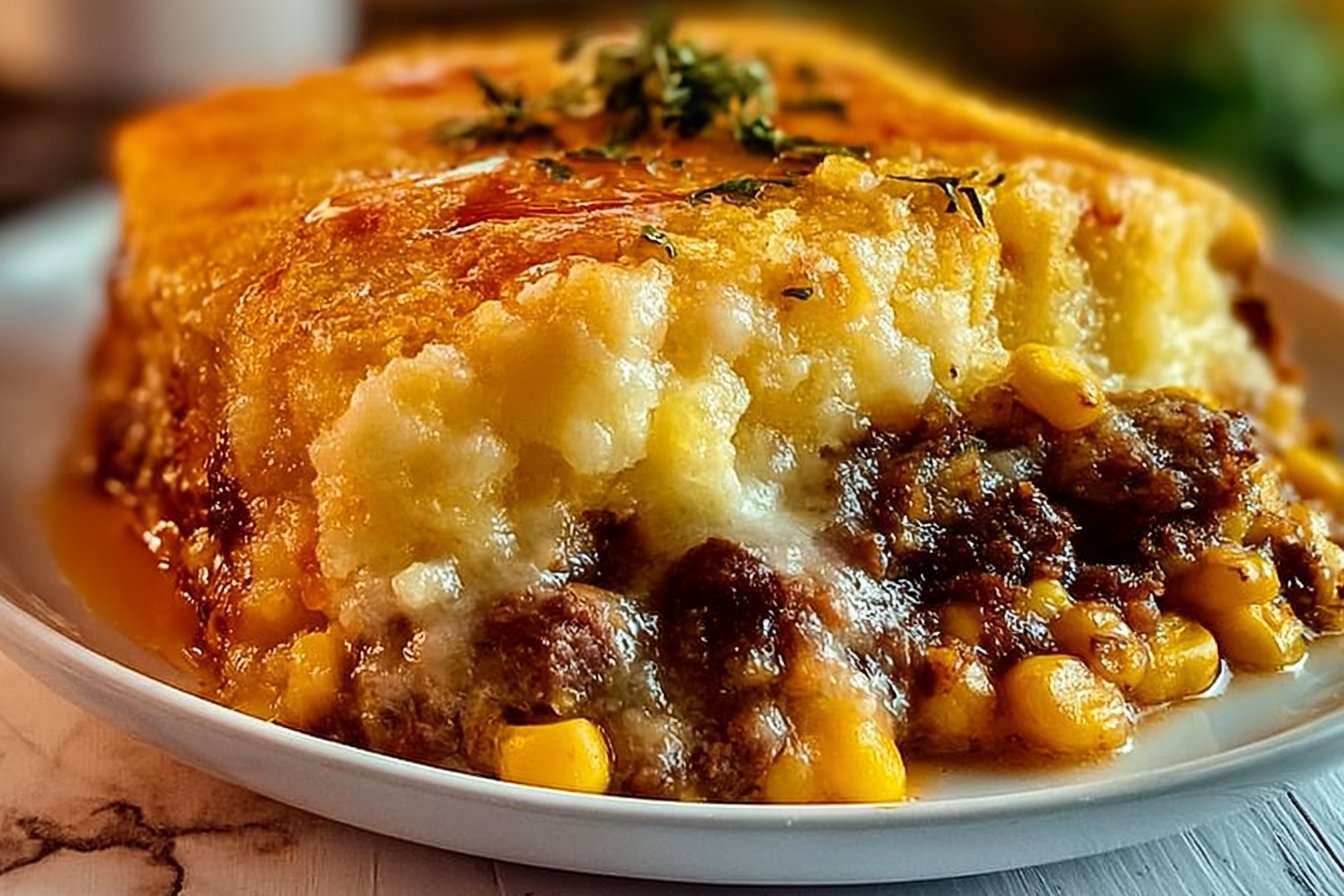 Cowboy Cornbread Casserole