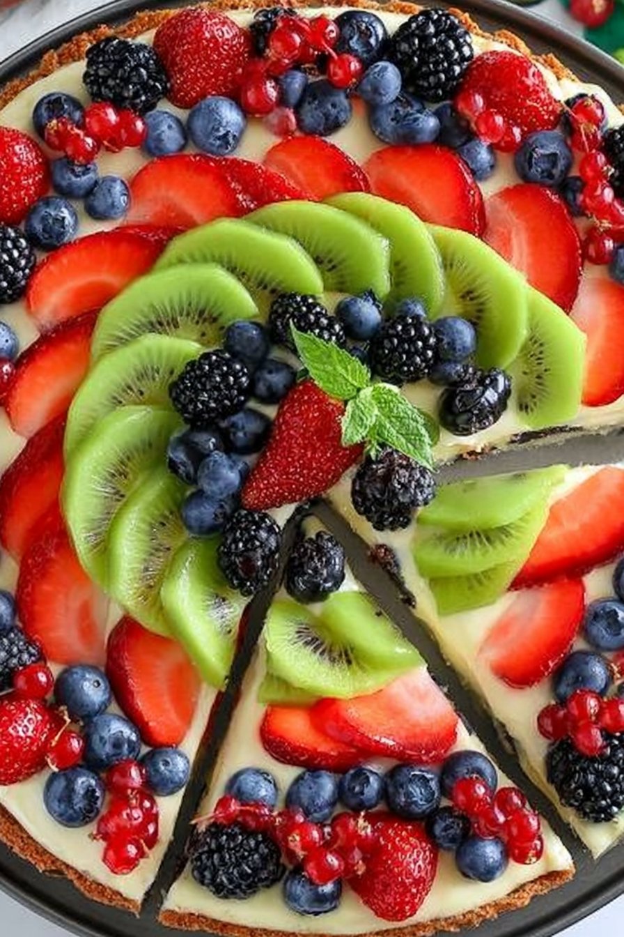 Easy Fruit Pizza