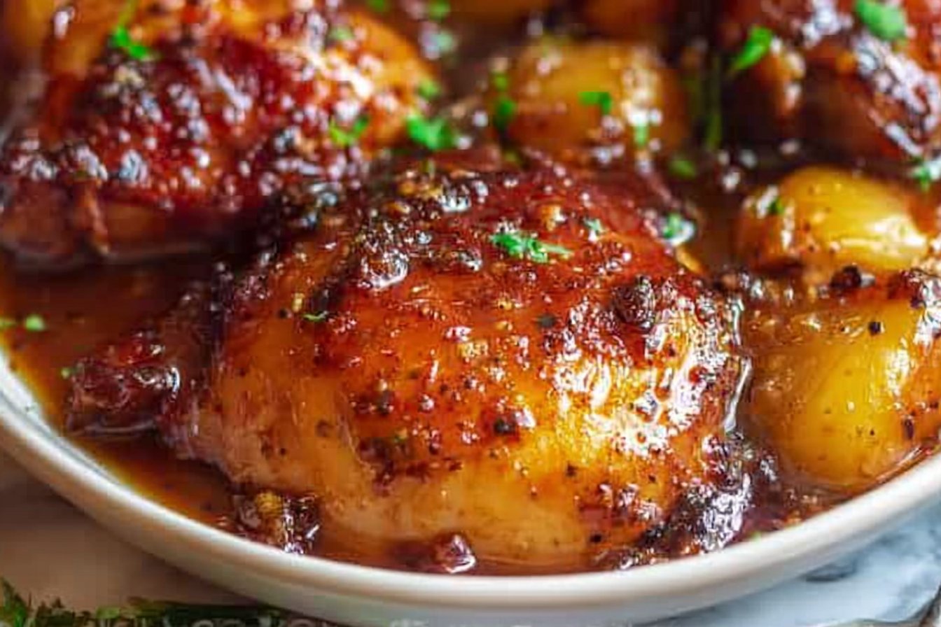 Slow Cooker Brown Sugar Garlic Chicken 2 Slow Cooker Brown Sugar Garlic Chicken