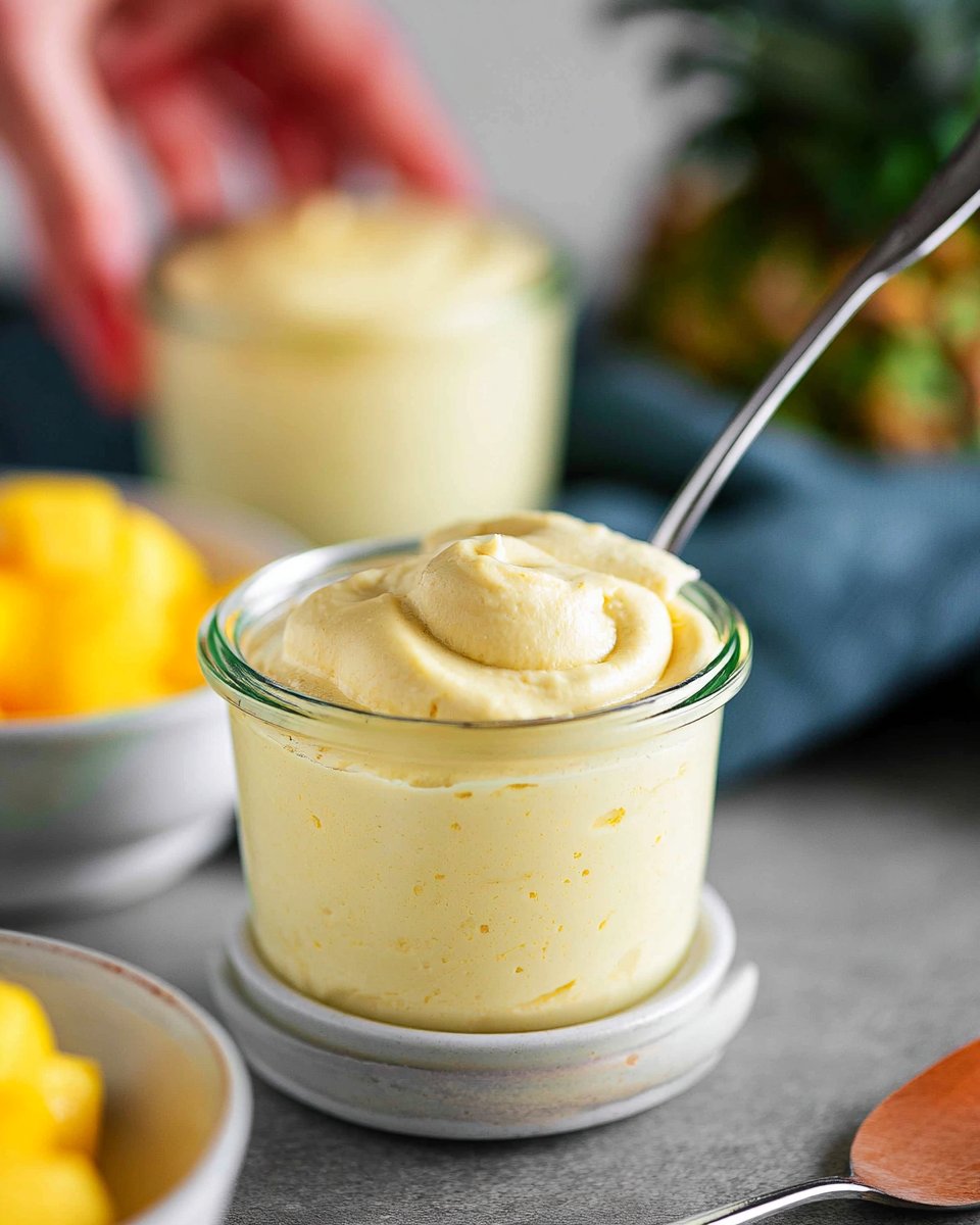 5 MIN EASY TOFU YOGURT MANGO/PINEAPPLE