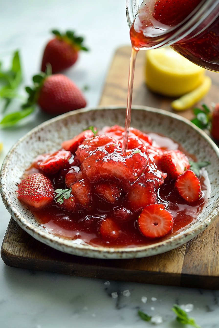 Strawberry Vanilla Jam