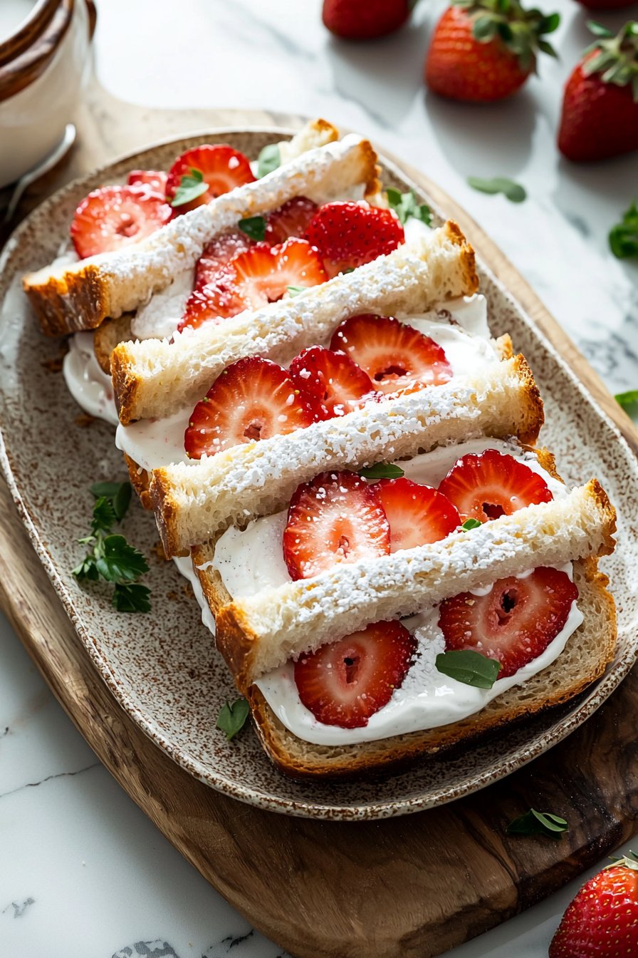 Strawberry Cream Sandwich