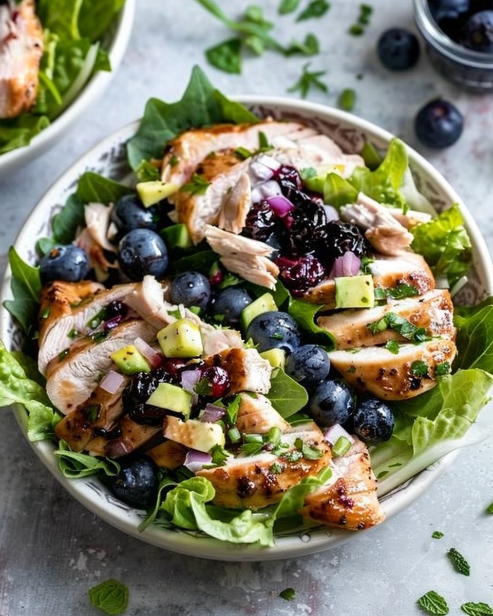 Blueberry Chicken Salad