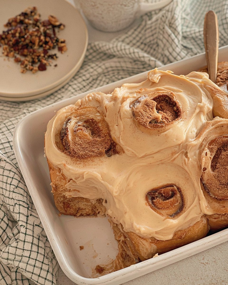 Gingerbread Cinnamon Rolls