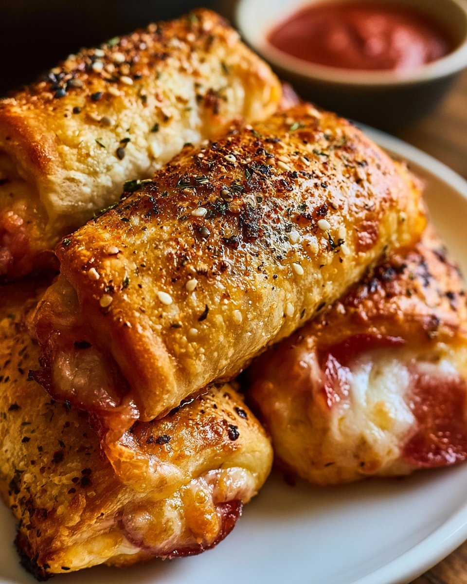 Air Fryer Pizzarollen: Der ultimative knusprige Snack!