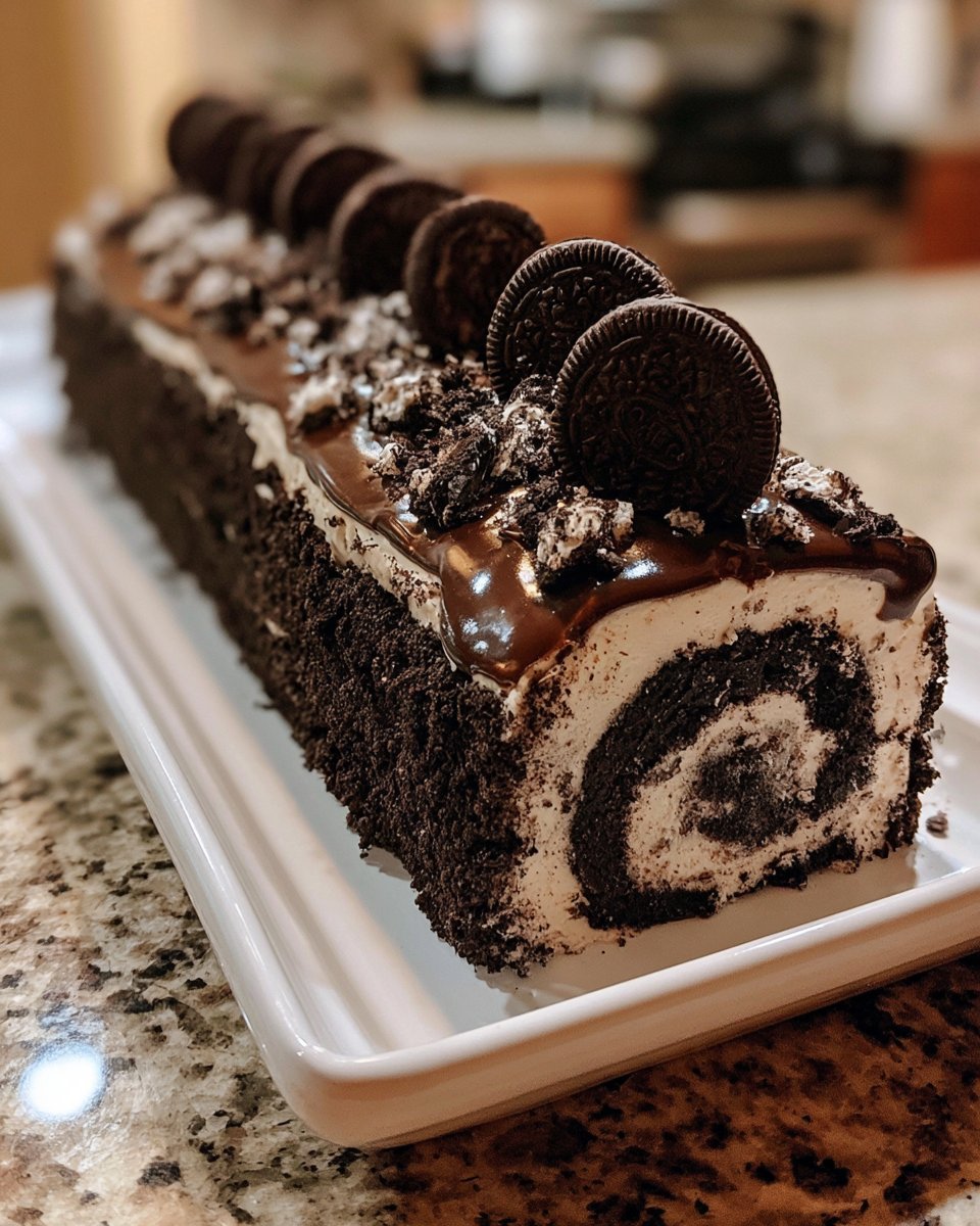 Oreo Cookies and Cream Cake