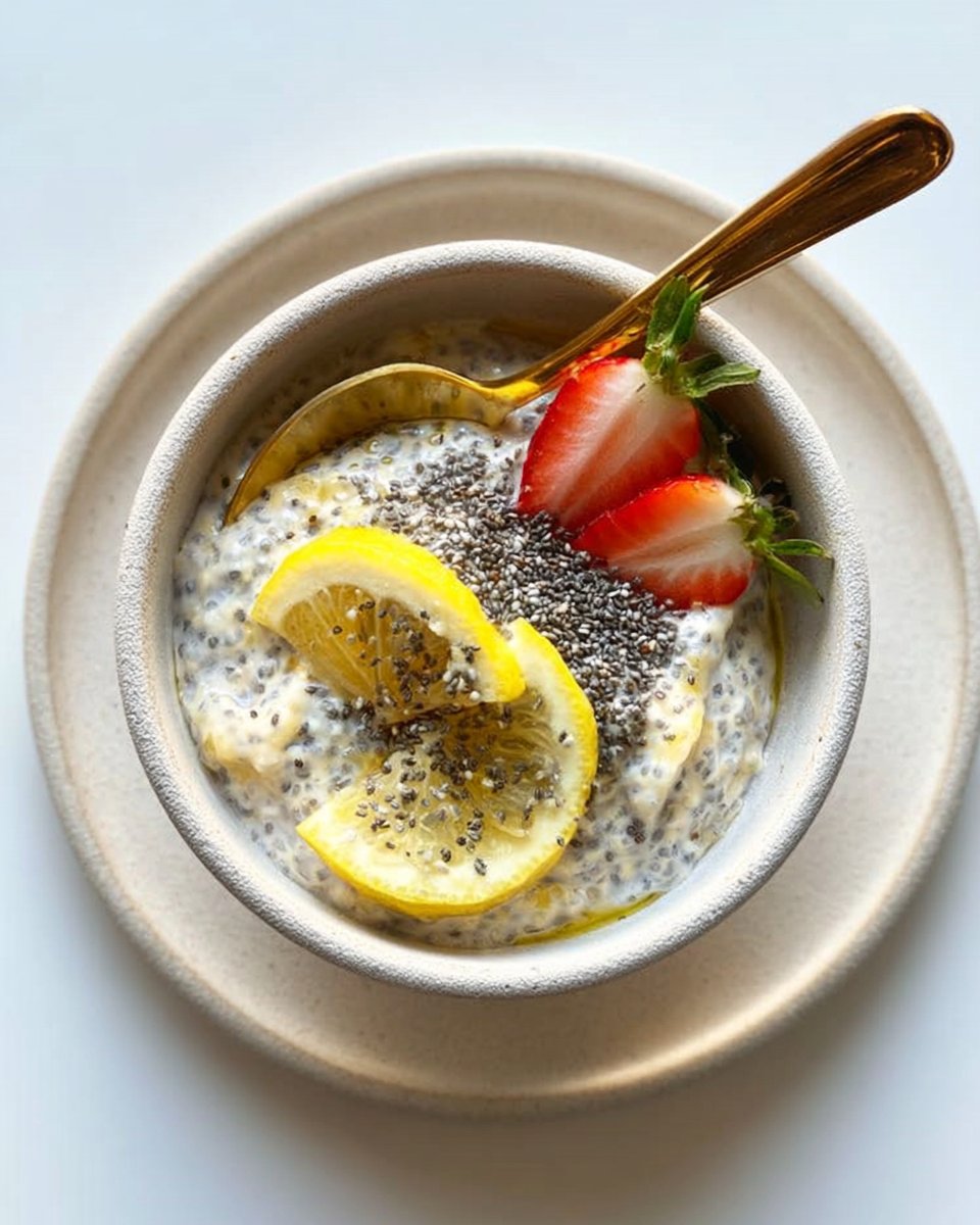 Lemon Chia Overnight Oats