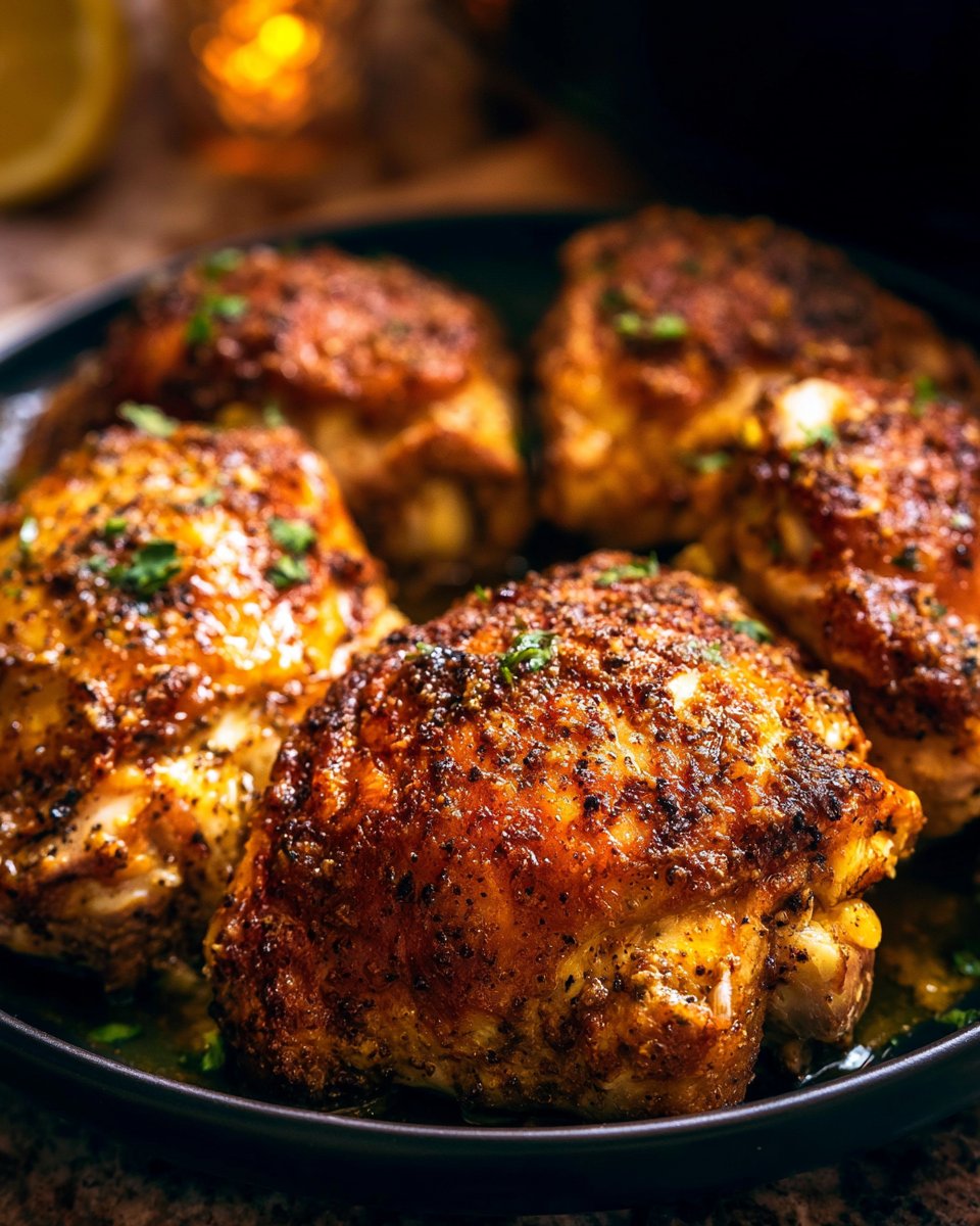 Slow Cooker Boneless Skinless Chicken Thighs