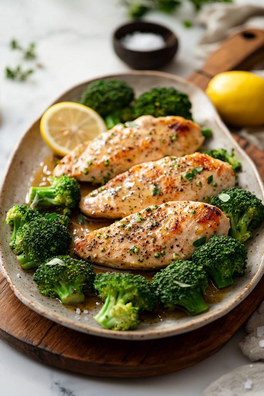 Mediterranean Chicken and Broccoli