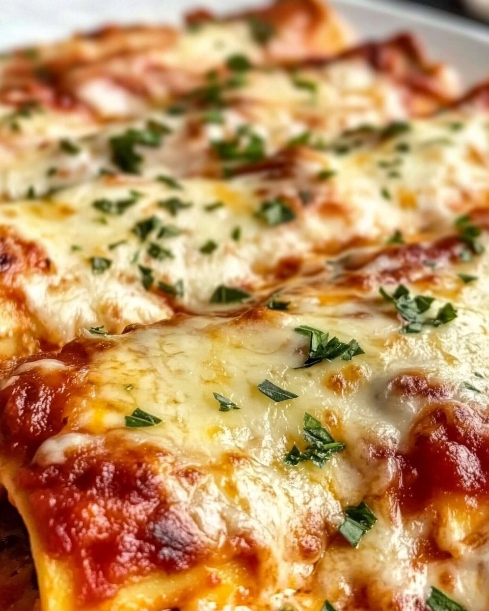 Cheese Stuffed Manicotti