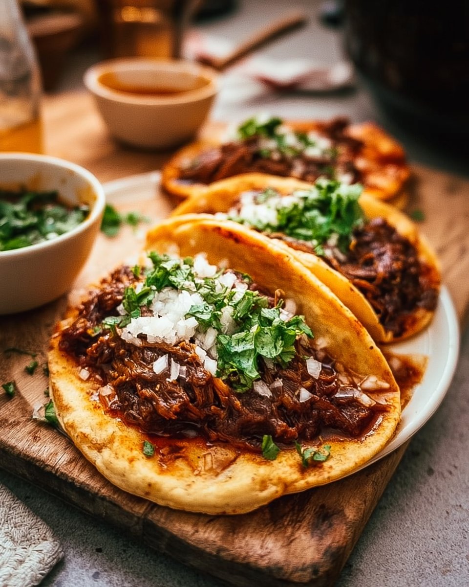 Birria Tacos in a Crock Pot