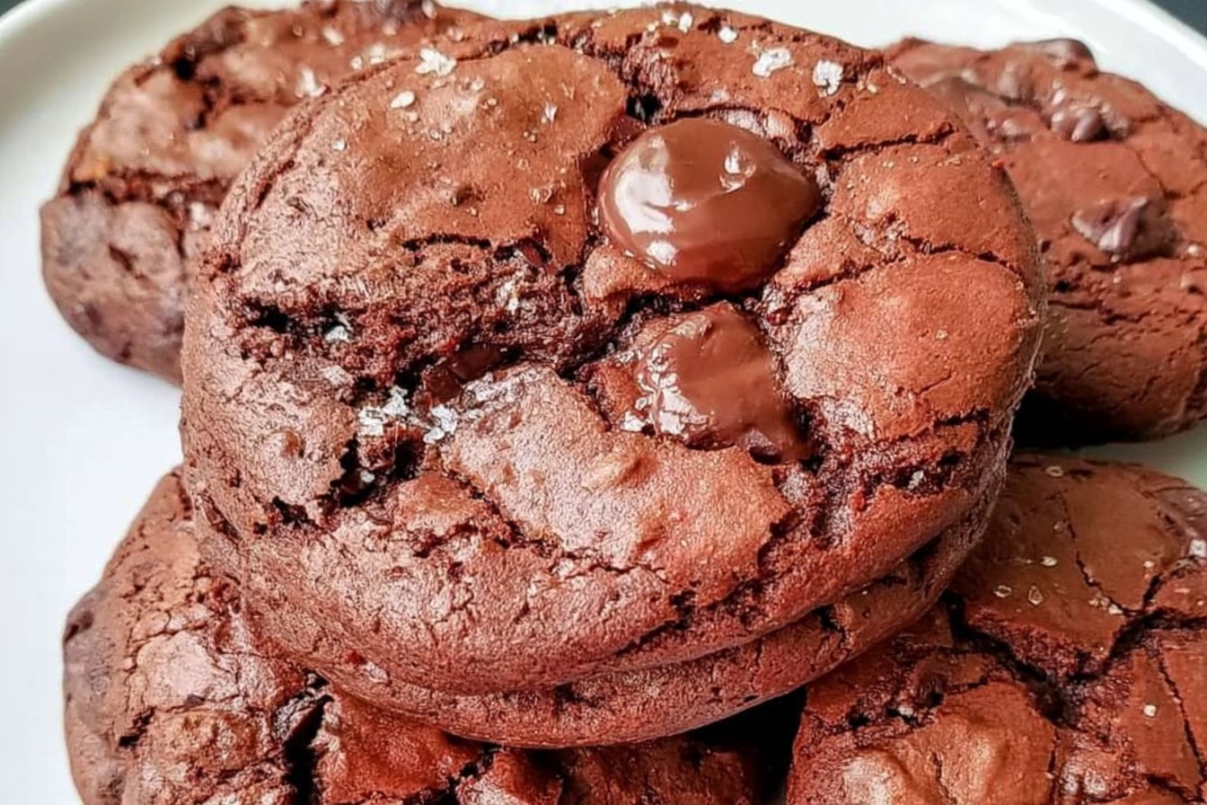 Chocolate Gluten Free Brownie Cookies Easy Homemade Treats