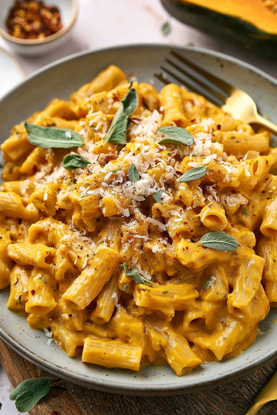 Creamy Pumpkin Pasta