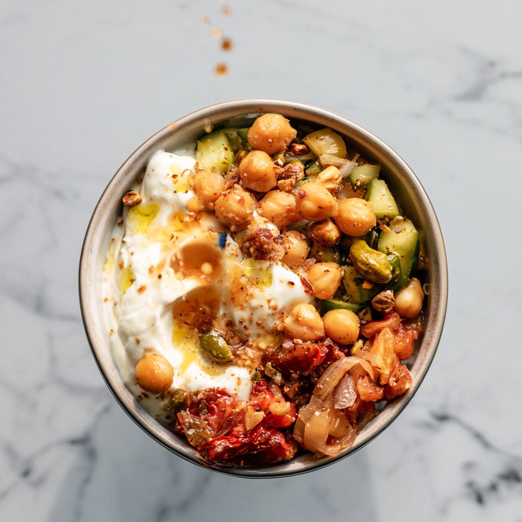 Mediterranean Greek Yogurt Bowl