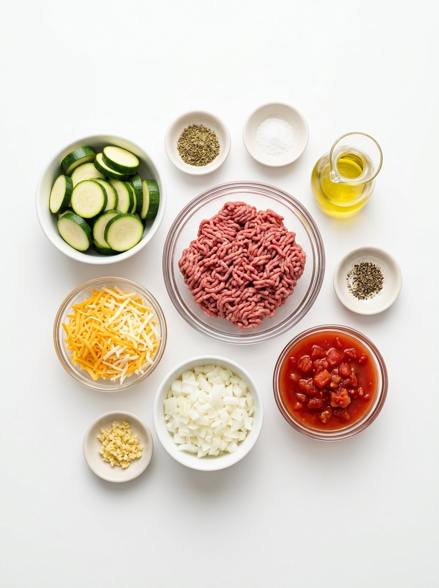 Ground Beef Zucchini Casserole