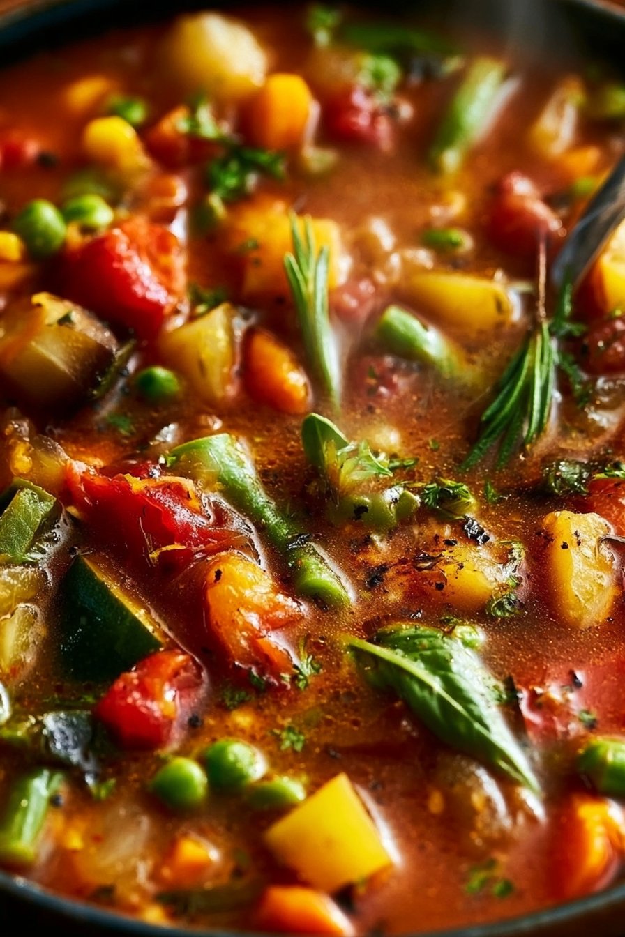Creamy 20-Minute Copycat One-Pot Vegetable Soup