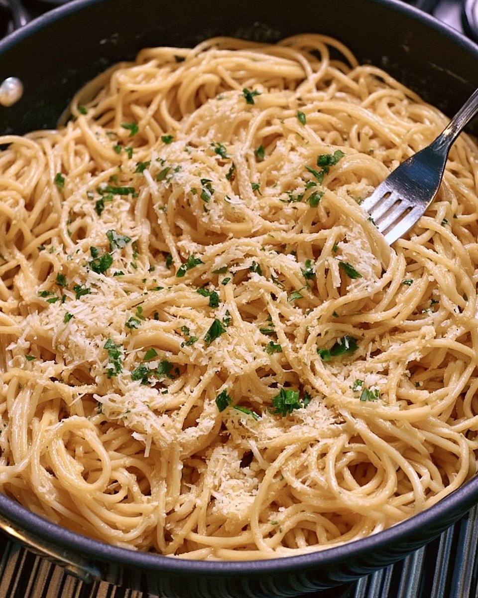 Pyszne spaghetti serowe w 15 minut