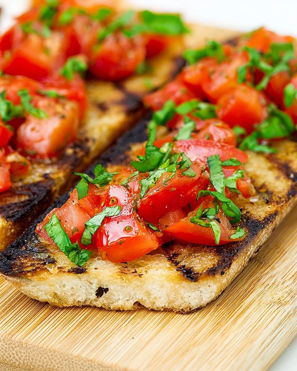 Grilled Bruschetta