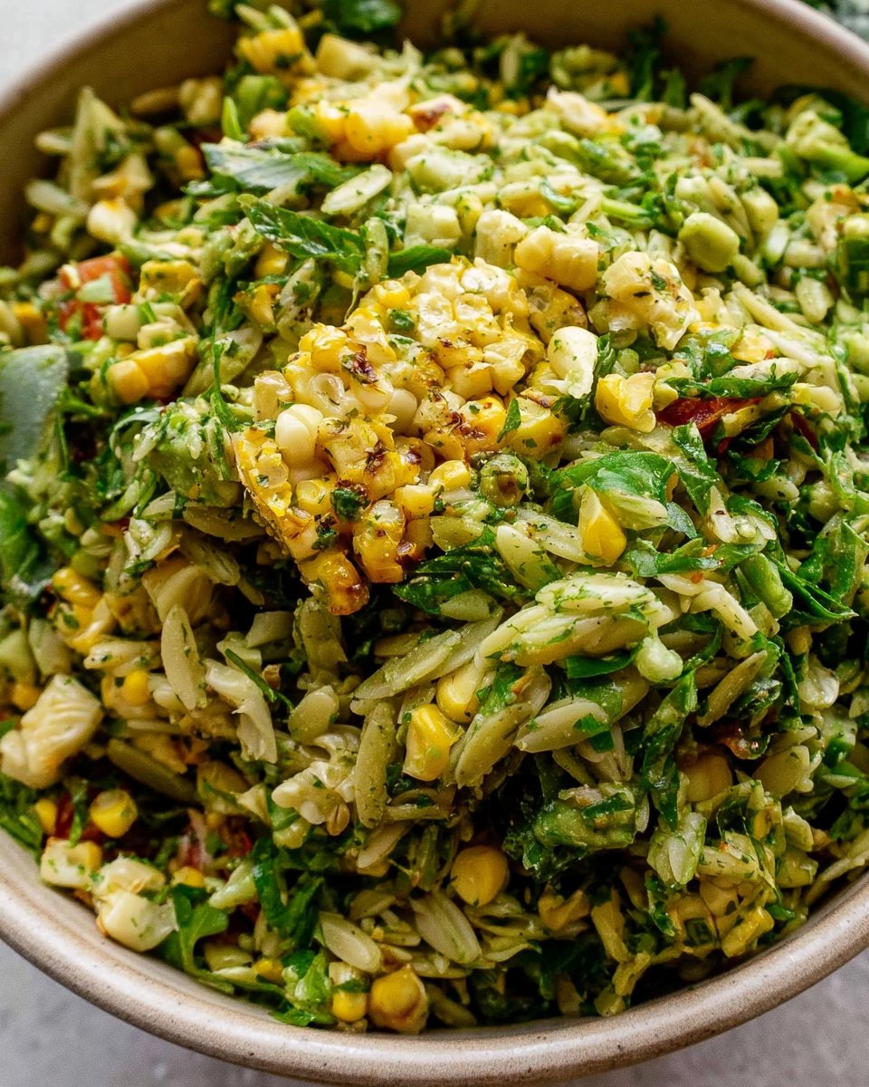 Corn Orzo Salad