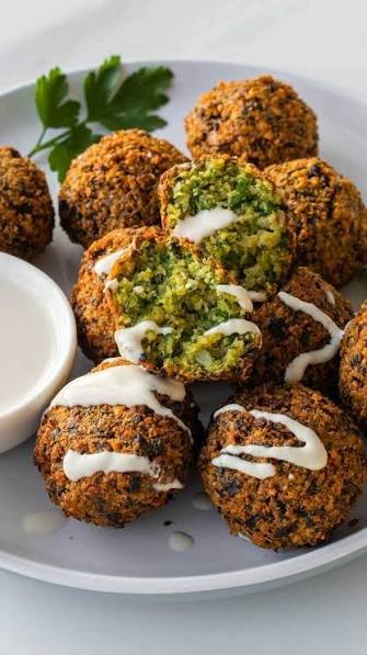 Homemade Falafel