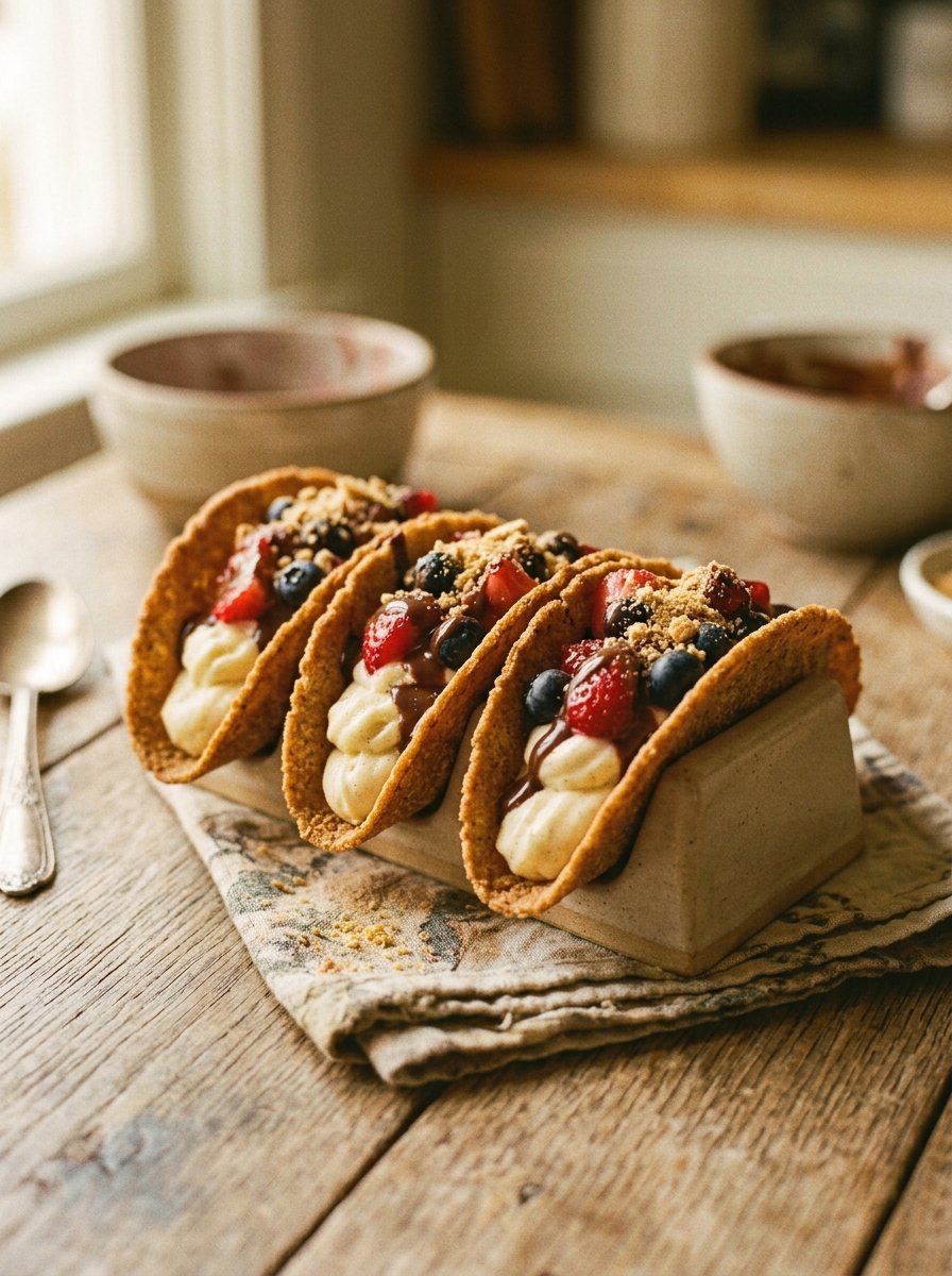 Easy Cheesecake Tacos