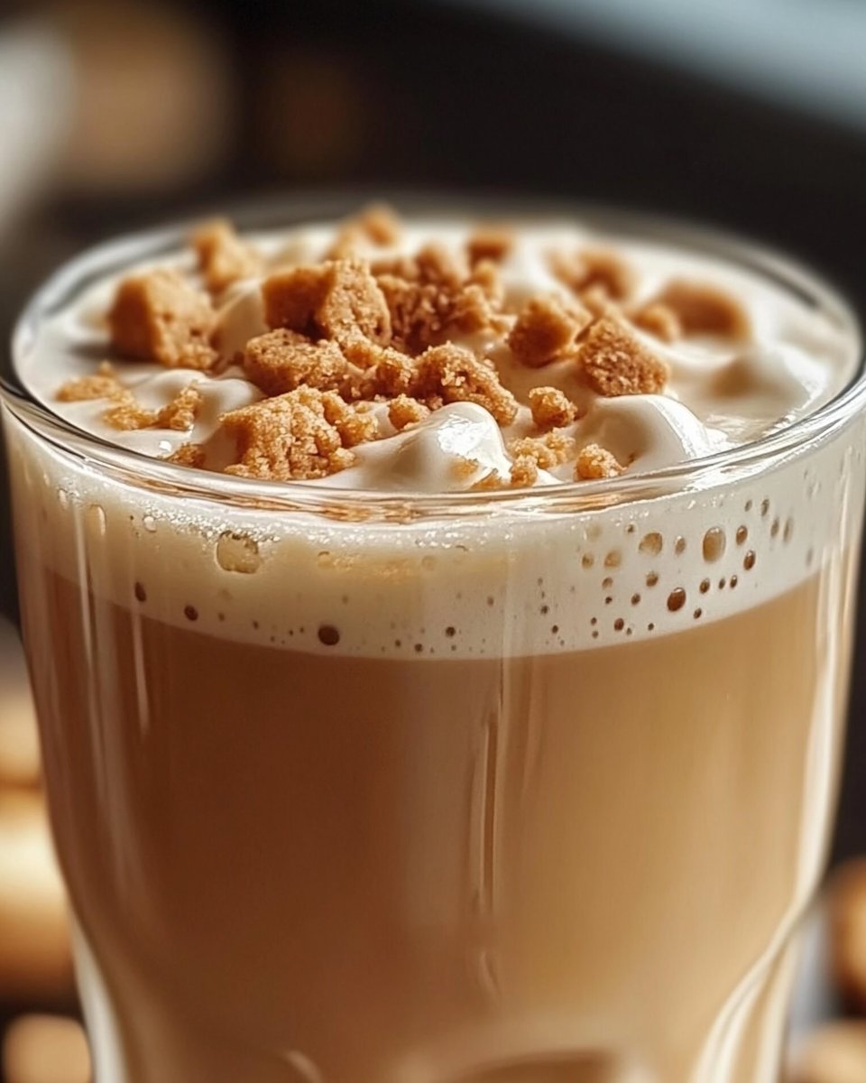 Cookie Butter Iced Chai Latte