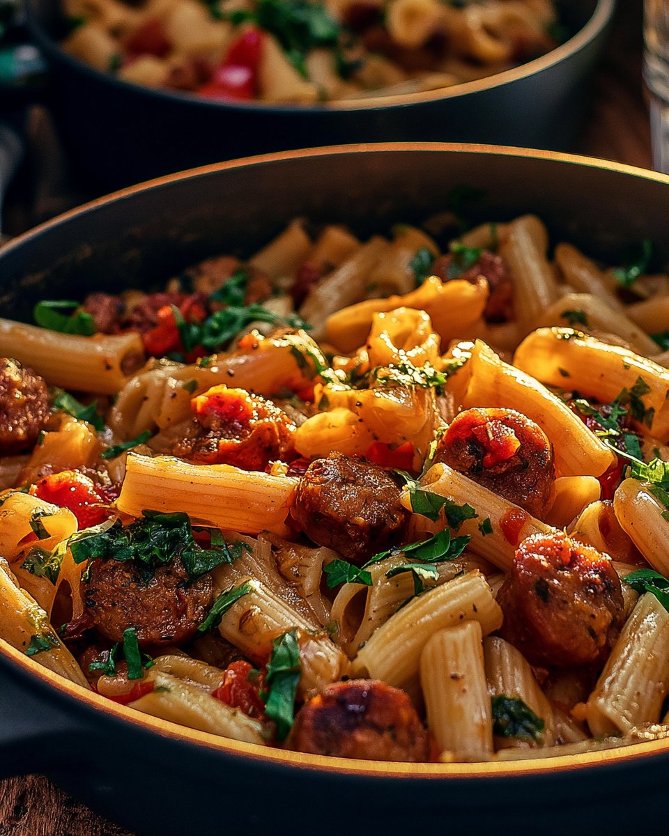 Cajun Sausage Pasta Recipe
