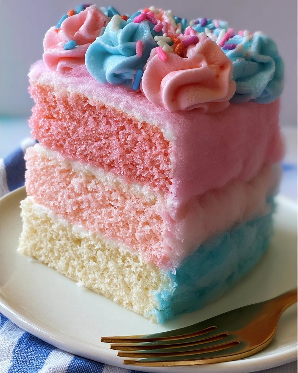 Cotton Candy Cake Recipe